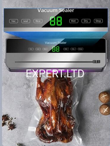 Mətbəx üçün digər texnika: Avropa standartı olan,LCD ekran vakuum paketləmə maşını satılır Aparat — 3