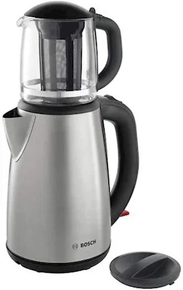 Bosch TTA5603 Elektrik Çaydan – Samovar tipli şüşə dəmkeşli çay dəsti