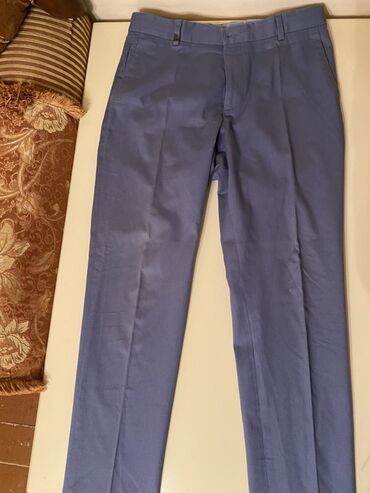 Женская одежда: Классические Мужские брюки, Pierre Cardin, L (EU 40), цвет - Голубой