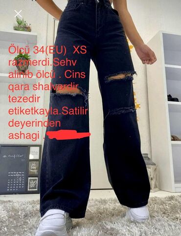 boz rəngli qadın şalvarları: Cins qara shalvar.Turkiyeden alinib.38 azn.satilir 20 aznSheklun