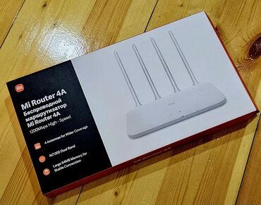 Modemlər və şəbəkə avadanlıqları: Mi Router 4A 1200Mbps modem
Deyerinden ucuz satilir