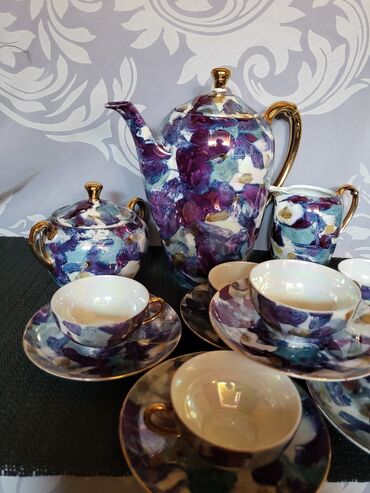 Kuhinjski setovi: Servis nov za kafu 1928g+ Rudolf Wachter Nemacka. Servis za kafu iz — 8