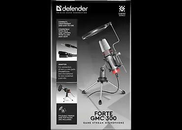 Zvučnici, slušalice i mikrofoni: Defender Forte GMC 300 – mikrofon za gejming i strimovanje - — 1