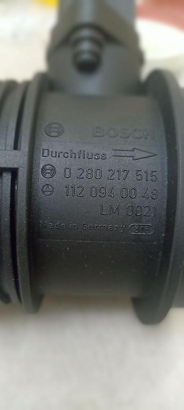 Ehtiyat hissələri: 4 goz mercedesler ucun nezerde tutulub. Wekilde gorunduyu kimi Bosch — 5