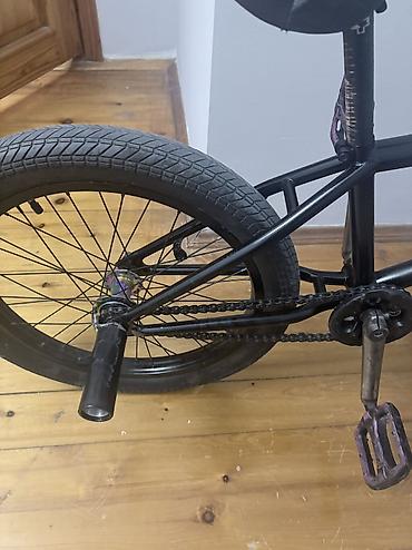 volta: BMX velosiped – şəhər və freestyl üçün - Rəng: tam qara - Çərçivə — 3
