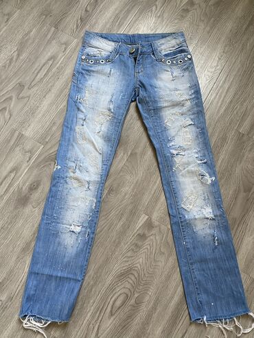 женские джинсы с высокой талией: Джинсы XS (EU 34), S (EU 36)