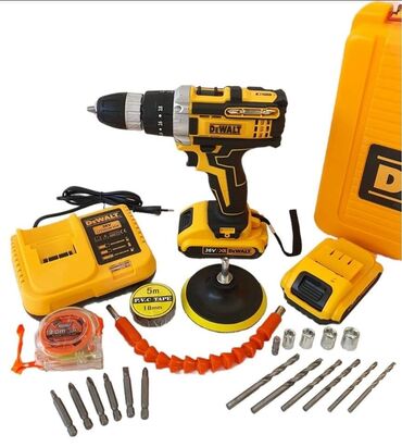 Akumulatorske bušilice: Prodajem novu i kvalitetnu aku bušilica (šrafilica) DEWALT sa čekićem — 6