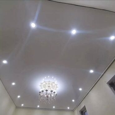 Натяжной потолок: Натяжной потолок Глянцевое, Матовое, 3D потолки Гарантия, Бесплатная консультация, Бесплатный замер — 11