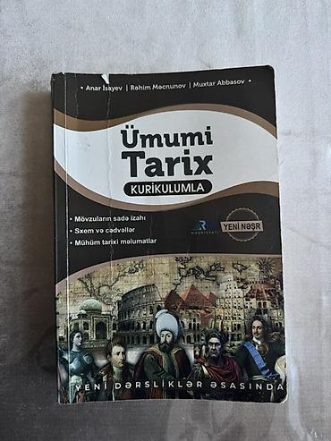 анар исаев всеобщая история: “Ümumi Tarix – Kurikulumla” kitabı - Müəlliflər: Anar İsayev, Rəhim — 1