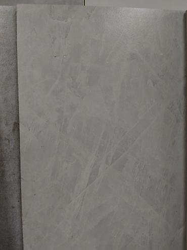silver kitchen: Керамогранит, серый каменный декор - Формат: прямоугольные плиты — 1