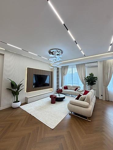 3 комнаты, 137 м², Асанбай мкр Элитка, 4 этаж, Свежий ремонт