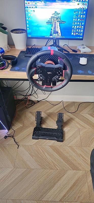 nintendo controller: Торг возможен Игровой комплект рулевого управления PXN VD4: руль + — 1