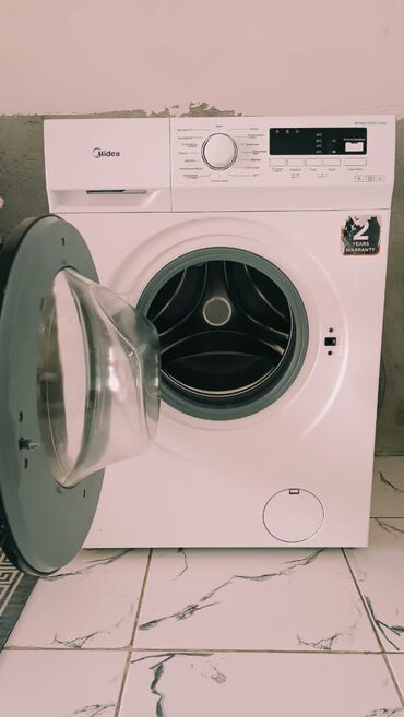 посудомоечная машина midea бишкек: Стиральная машина Midea, Б/у, Автомат, До 6 кг