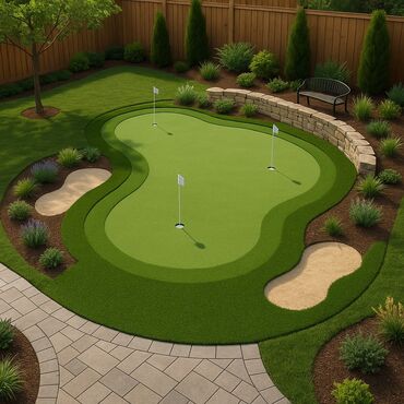 Süni qazon: Süni qazon, kovralit, dekor — Green_Layn 🏟 Zakaza profesional stadion — 18