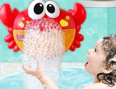 pterodaktil igracka: KRABA sa mehuricima za kupanje je igracka  za decu koji su ljubitelji