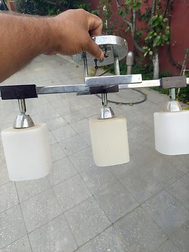 evde sam yandirmaq: Çılçıraq, 3 lampa, Metal — 1