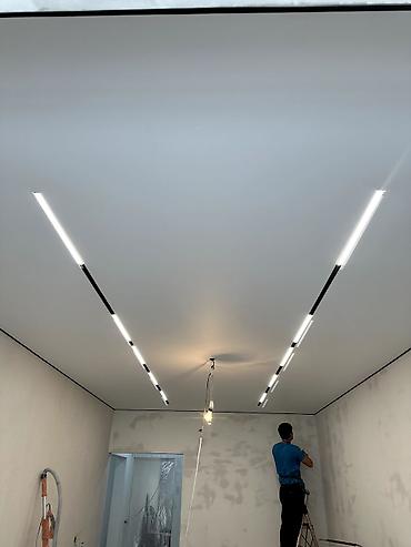 Натяжной потолок: Натяжной потолок Глянцевое, Матовое, 3D потолки Гарантия, Бесплатный замер, Бесплатная консультация — 14