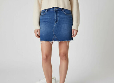 spódnice jeansowe allegro: Terranova, Women`s skirt, size M