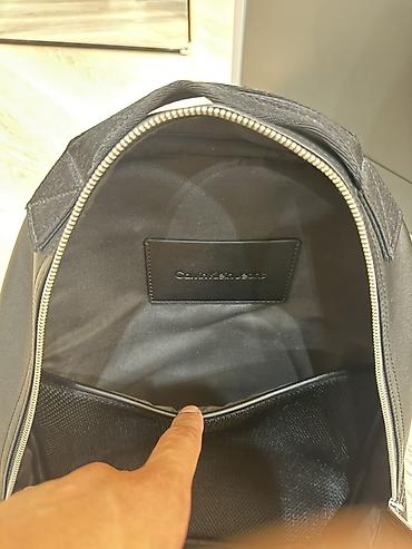 беговые рюкзаки: Рюкзак Calvin Klein, черный, Покупал 3 месяца назад на первом этаже в — 5