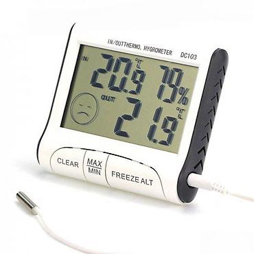 Measuring Tools & Instruments: TERMOMETAR HIDROMETAR DIGITALNI | Prikazuje temperaturu i vlaznost — 5