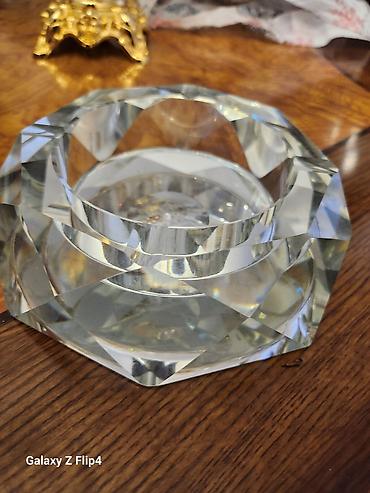 bloom siqaret: Kristal külqabı - Material: büllur/kristal şüşə - Forma: çoxüzlü — 3