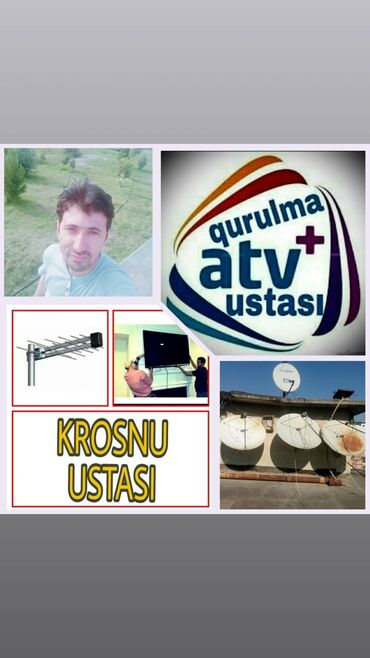 Kronşteynlər: Krosnu ustası Krosna ustası Televizorların divara qurrasdırılması