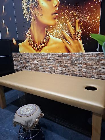 Salon, tibbi mebel: İşlənmiş, Masaj kuşetkası — 3