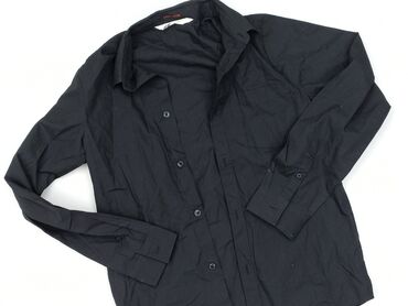 Shirts: Shirt 12 years, condition - Very good, pattern - Monochromatic, color - Black