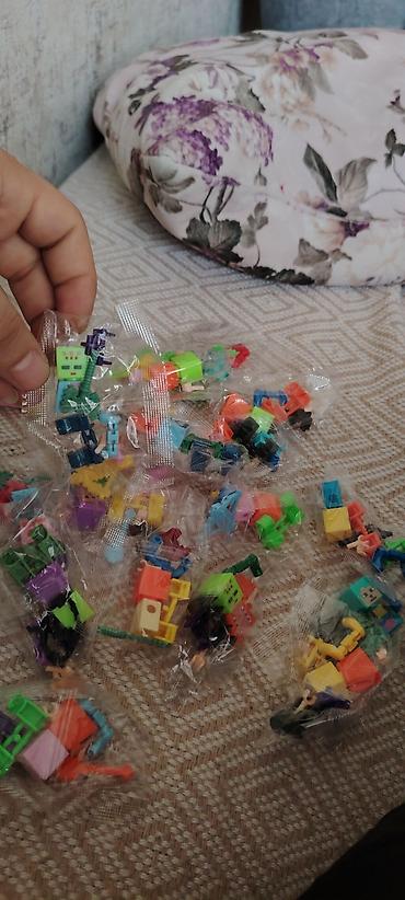 oyuncak silah: Məhsul: Mini konstruksiya fiqurları dəsti (Minecraft tərzində) — 1
