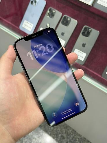 pixel pro 6: IPhone 12 Pro Max, Б/у, 128 ГБ, Pacific Blue, Защитное стекло, Чехол, Кабель, В рассрочку, 91 % — 2