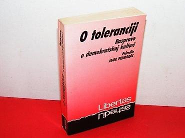obag srbija: O toleranciji Rasprave o demokratskoj kulturiBeograd 1989, str. 454 — 1