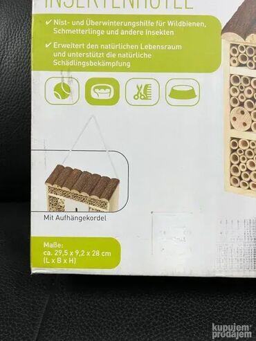 Baštenska dekoracija: *** AKCIJA *** #0972 Velika košnica - Hotel za insekte - Zoofari — 9