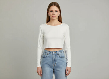 bluzka z dużym dekoltem: Women`s top, size L