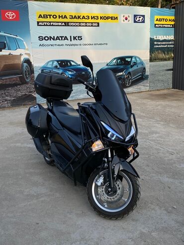 роторная косилка для минитрактора бу: Макси скутер Yamaha, 180 куб. см, Бензин, Б/у