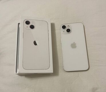 ноутбук буу: IPhone 13, Жаңы, 128 ГБ, Старлайт, Кабель