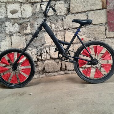 трехколесный велосипед для взрослых бишкек: Şəhər velosipedi 24", sürətlərin sayı: 1, Ünvandan götürmə