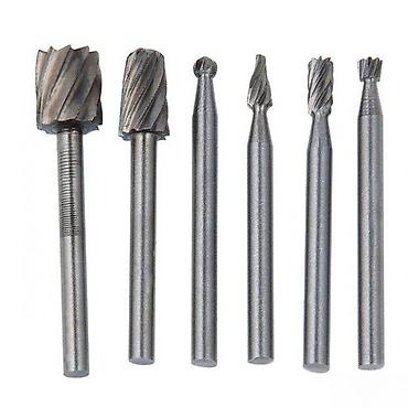 mali rucni brener: SET KARBIDNIH GLODALA ZA DRVO | Set od 6 komada karbidnih glodala za — 1