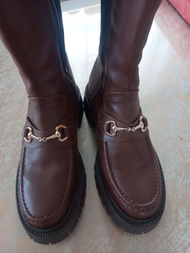 Çəkmələr: Türkiyə istehsalıdır. Marka-Chapel. Ölçü 38. Yenidir, heç istifadə — 5