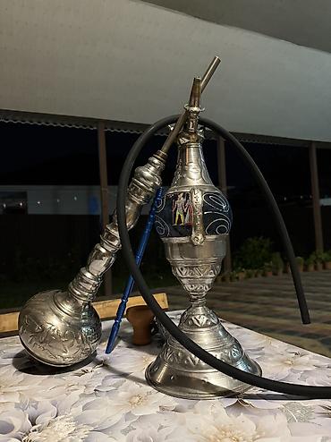 gencede saatliq kiraye evler: Misir istehsalı klassik metal qəlyan (Əla vəziyyətdə) (REAL ALICIYA — 1