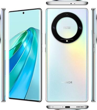 honor telefon qiymetleri: Honor X9 5G, 128 ГБ, цвет - Белый, Две SIM карты
