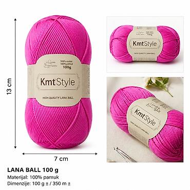 KMT Standardno tanko predivo, ciklama 3280536 - Brend: Kmt Style -