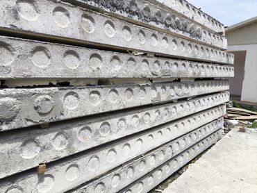 Пустотные плиты перекрытия: Железобетонные плиты с круглыми пустотами. Подходят для строительства — 6