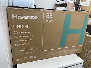 Телевизор Hisense 55A6S, 55" - Разрешение UHD 4K - AI 4K Upscaler —
