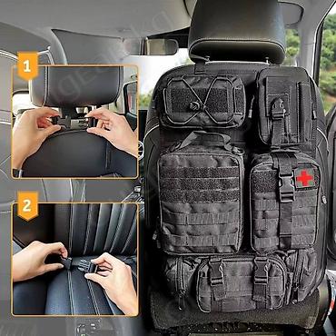 подсумки: 🟠 Автомобильный тактический molle органайзер с подсумками 🟠 ⠀ — 7
