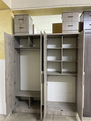 Шкафы для одежды: Шкаф для одежды, Новый, Прямой, ЛДСП — 15