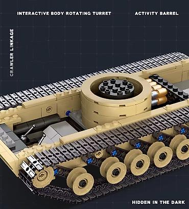 tank konstruktorları: 1389 hissədən ibarət iri həcmli Leqo-kanstruktor tank Abrams.Qiyməti — 3