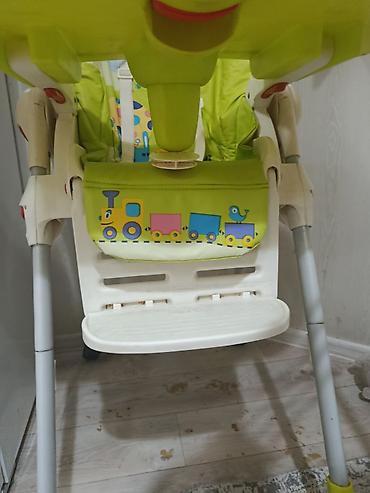 кормящий стол: Стульчик для кормления, Б/у, Chicco, Пластик, Трансформер, цвет - Зеленый, Самовывоз — 8