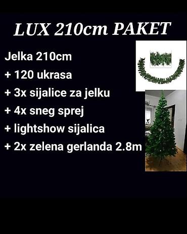 2cm: 💥💥💥 Novogodišnji set sa jelkom po super pristupačnoj ceni NOVO! 10890 — 1