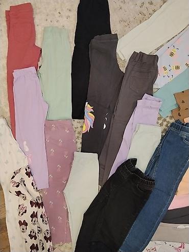 Paketi dečije odeće: Paket dečjih helanki/pantalonica za devojčice – razni modeli i boje - — 3