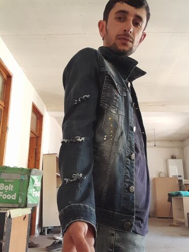 kişi palto: Kostyum Adidas, XL (EU 42), rəng - Göy